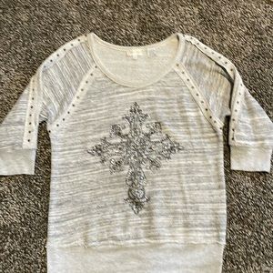 Miss Me sweatshirt sz med